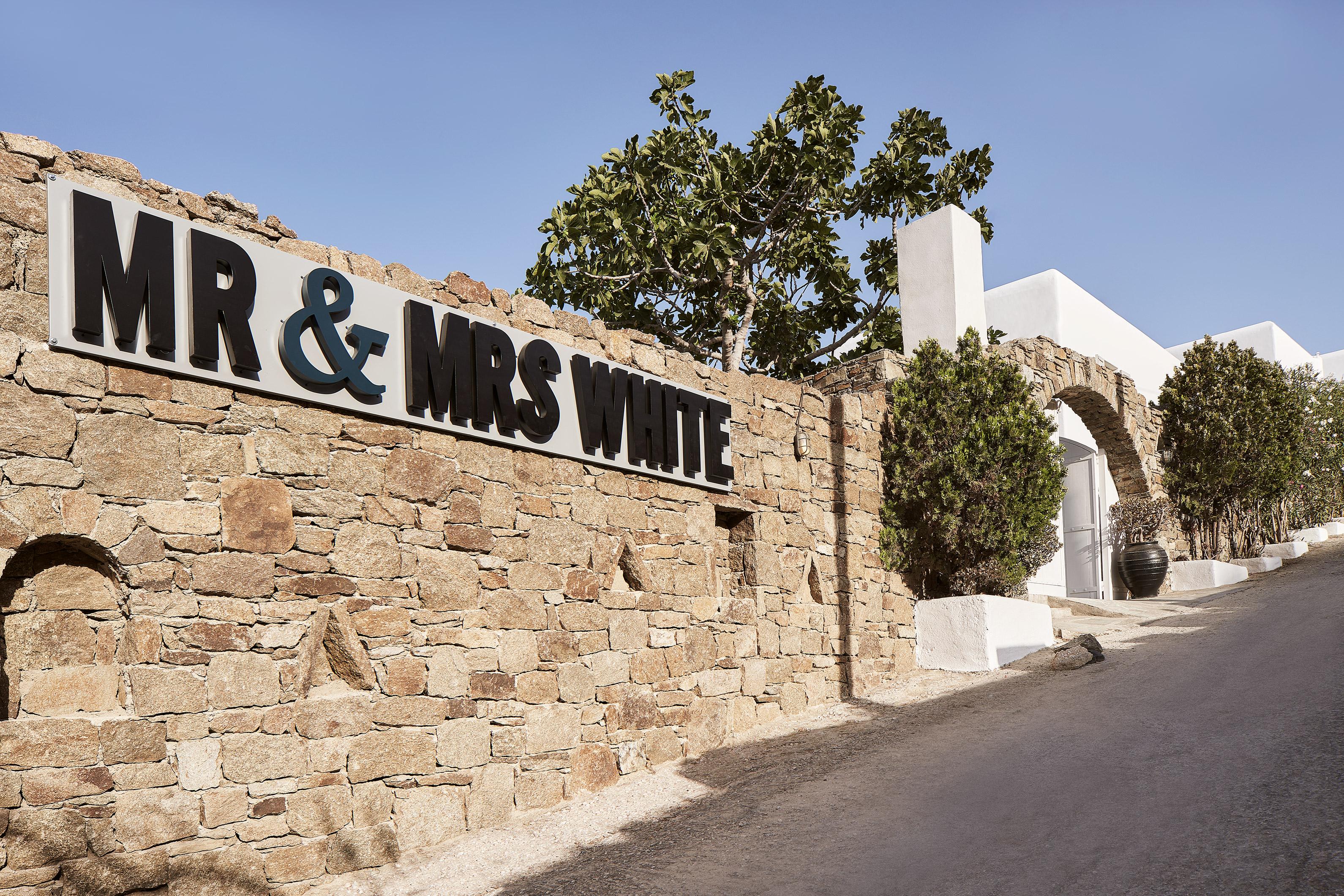 Mr & Mrs White Mykonos Hotel Platys Gialos  Exterior foto